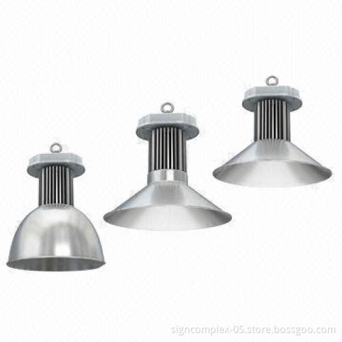 90W LED High Bay Lights, Aluminum Alloy Body with Glass Lens and Cree XML LED